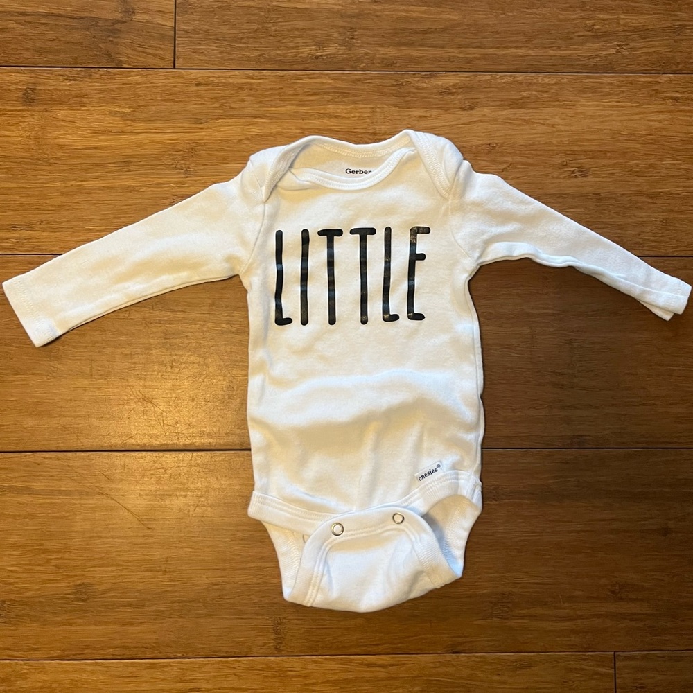 Little sibling onesie